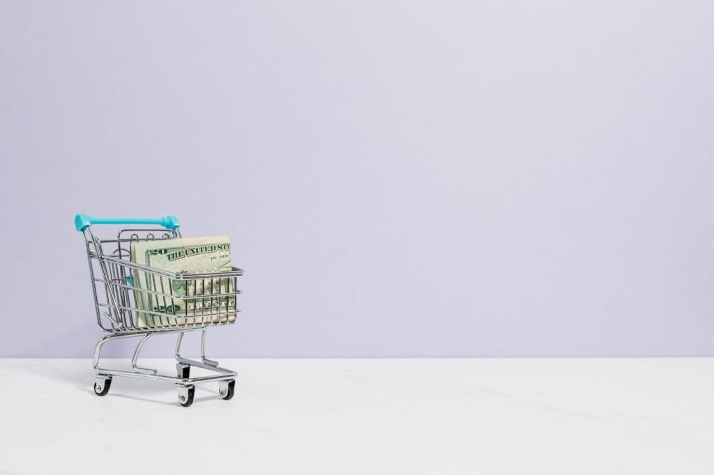 shopping cart with cash inside to Save Money on Property Management